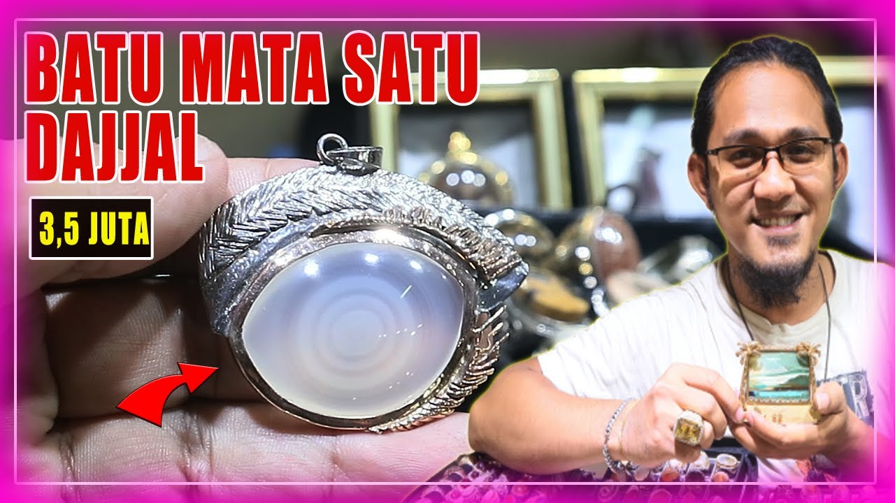 BATU KECUBUNG SAPARILLA AMETHYST BATU GAMBAR  BATU DAJJAL  | JAKARTA GEMSTONES MARKET (INDONESIA)