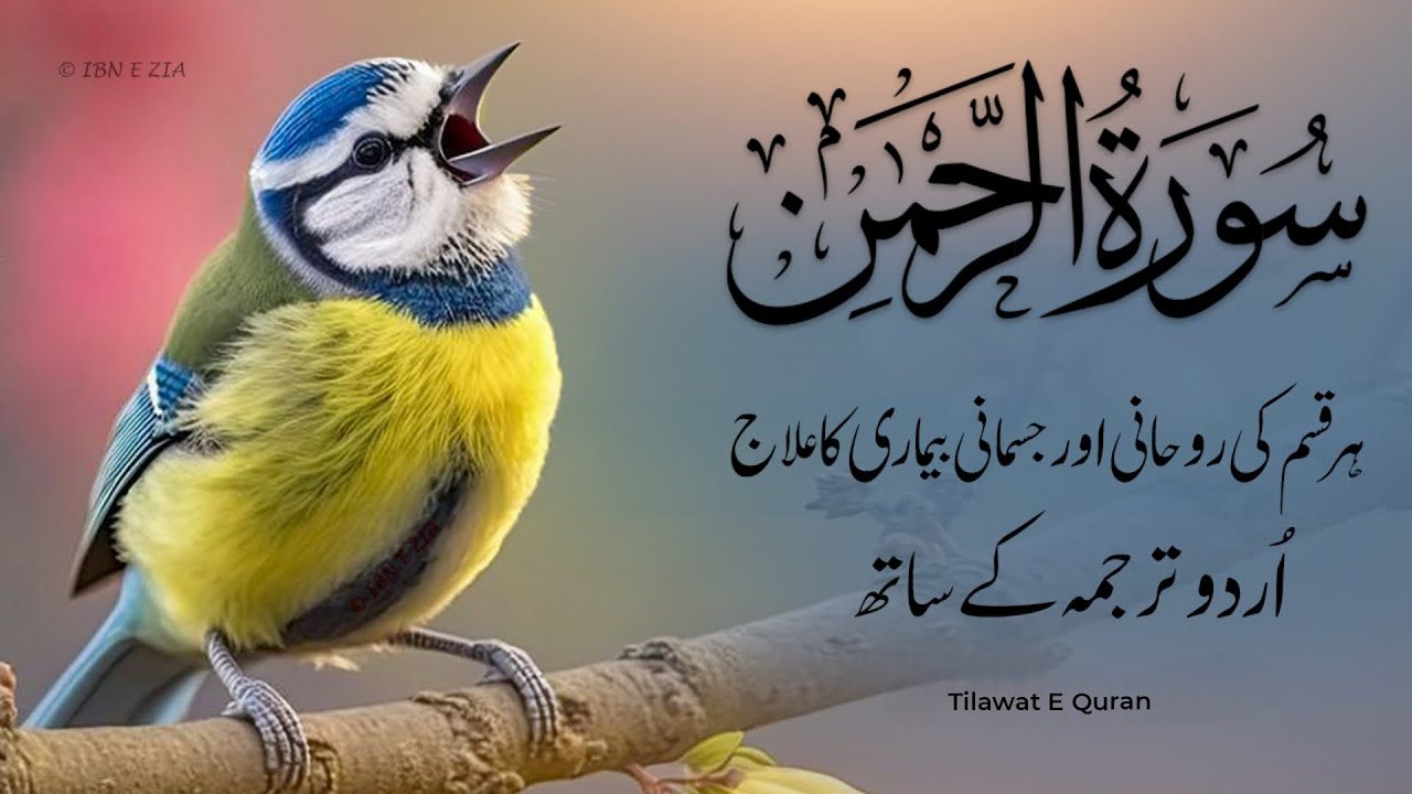Surah Rahman Urdu Tarjuma k Sath | Qari Al Sheikh Abdul Basit Abdul Samad | Tilawat E Quran