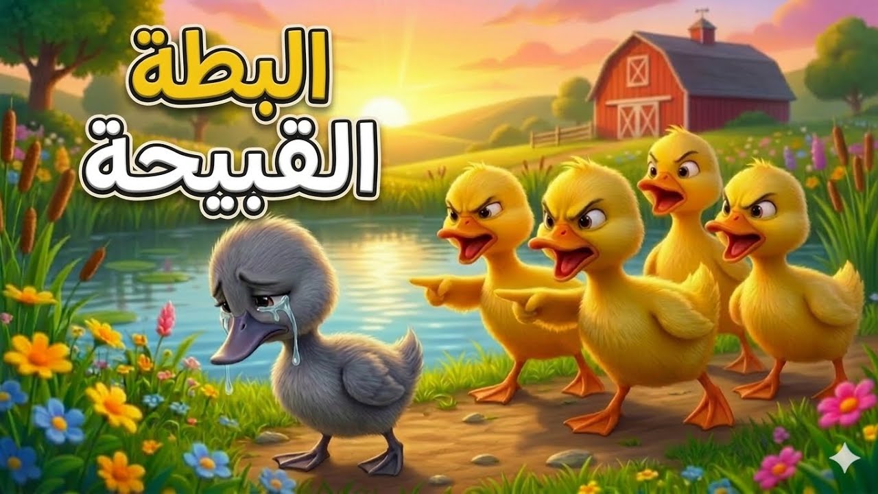 البطة القبيحة | قصص أطفال | قصة قبل النوم