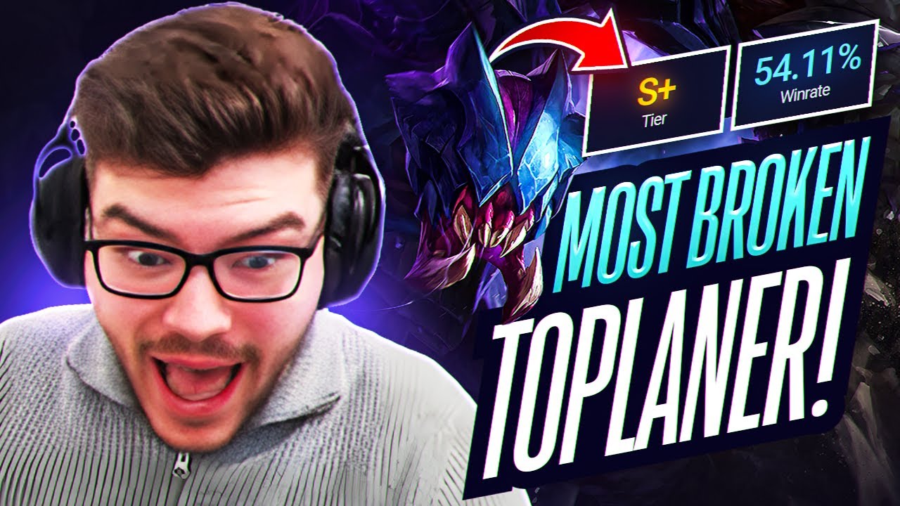 TANK Rek'Sai is the MOST BROKEN Top Laner RIGHT NOW! | 54% WINRATE