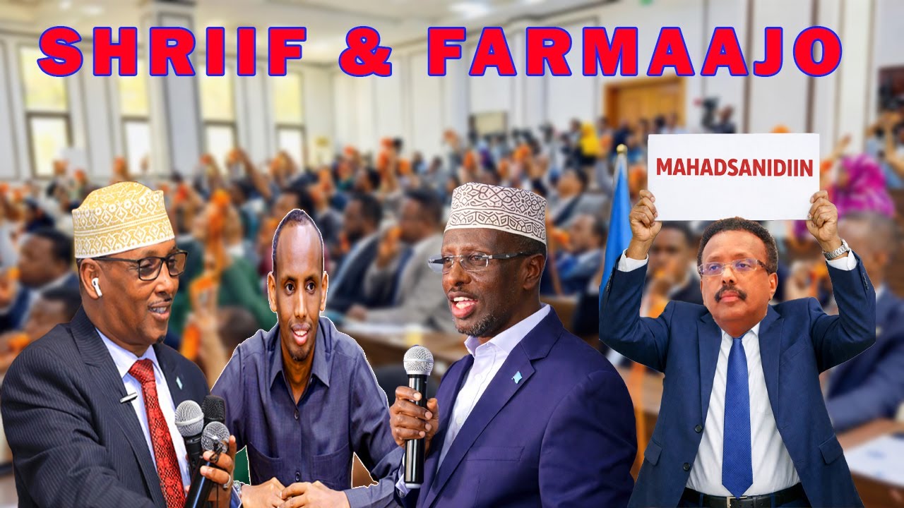 DEG DEG: Farmaajo iyo Shariif oo Caawa 150 Xildhibaan ka Saxiixay Mooshin ka dhan ah A/Madoobe &..