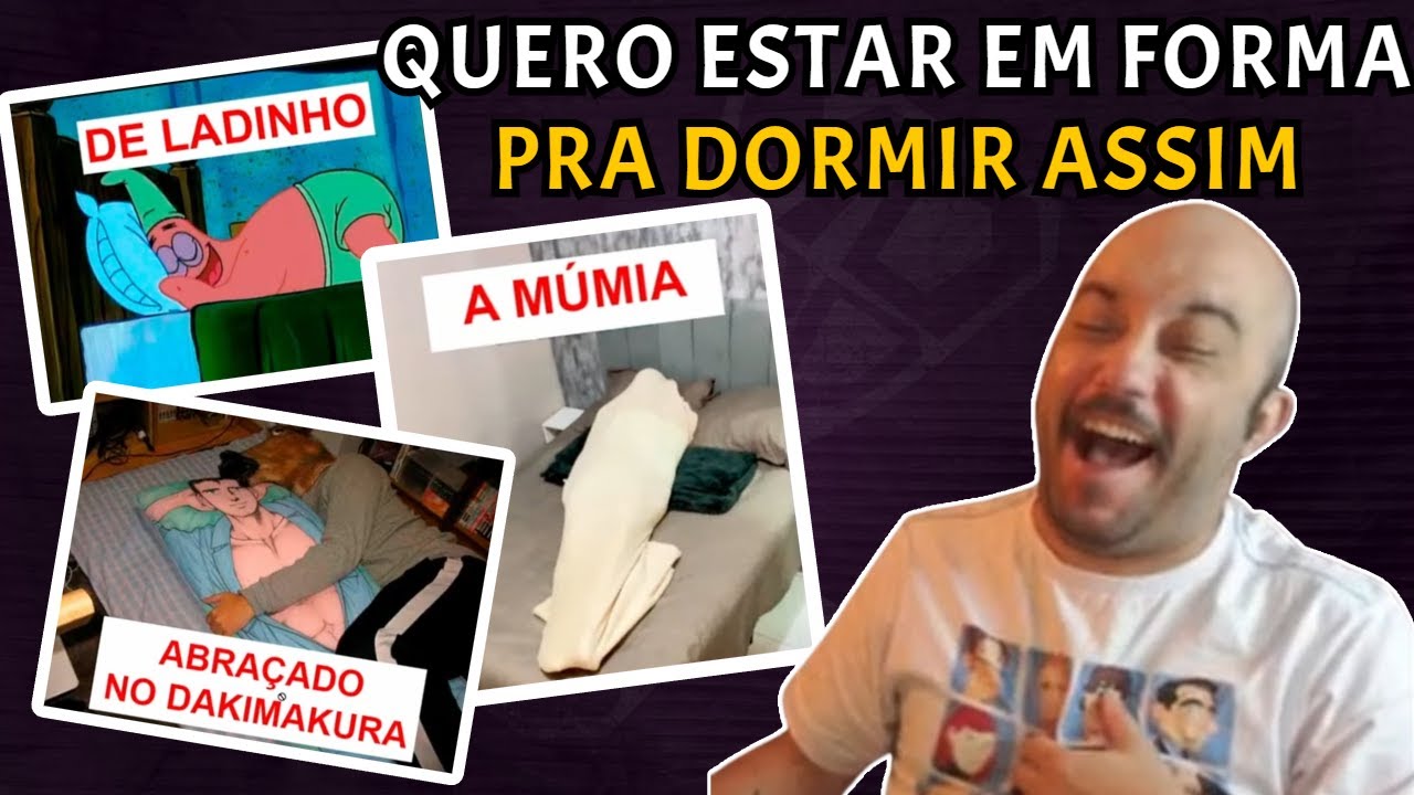 Tentamos achar a MELHOR POSIÇÃO PARA TIRAR UMA NANINHA - Tierlist de posições para dormir | Mordz