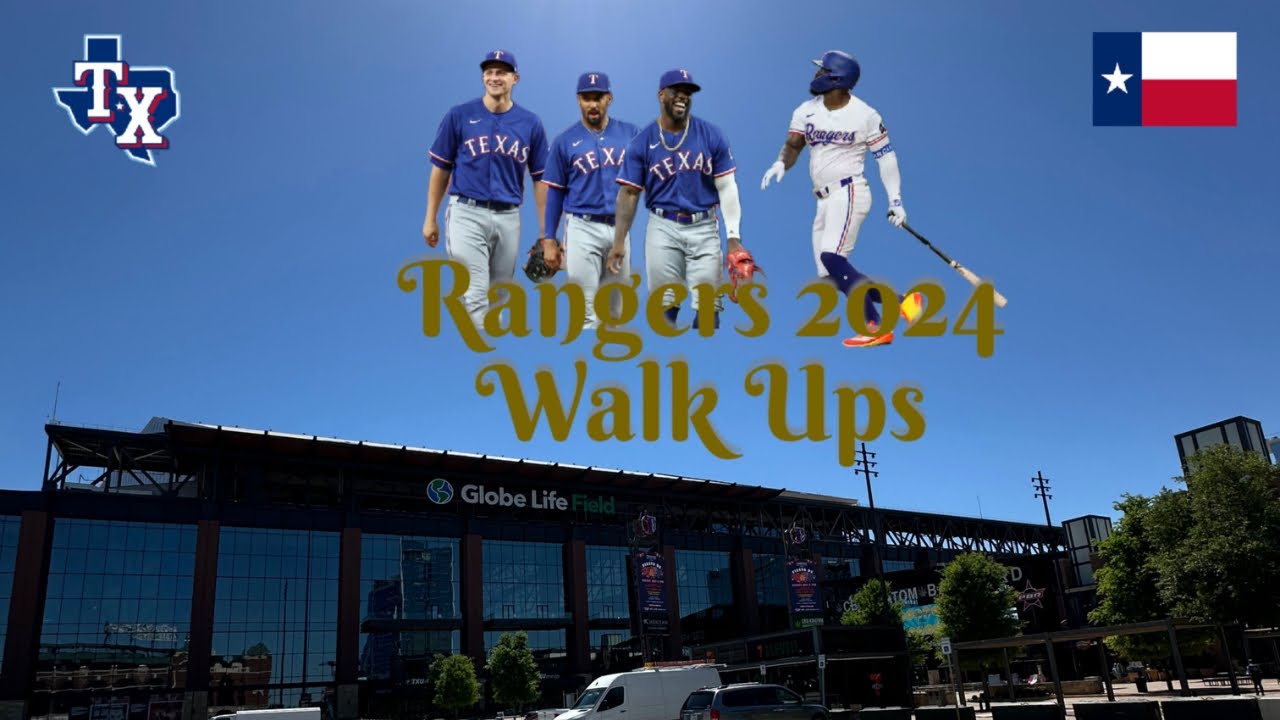 Texas Rangers 2024 Walk Up Songs