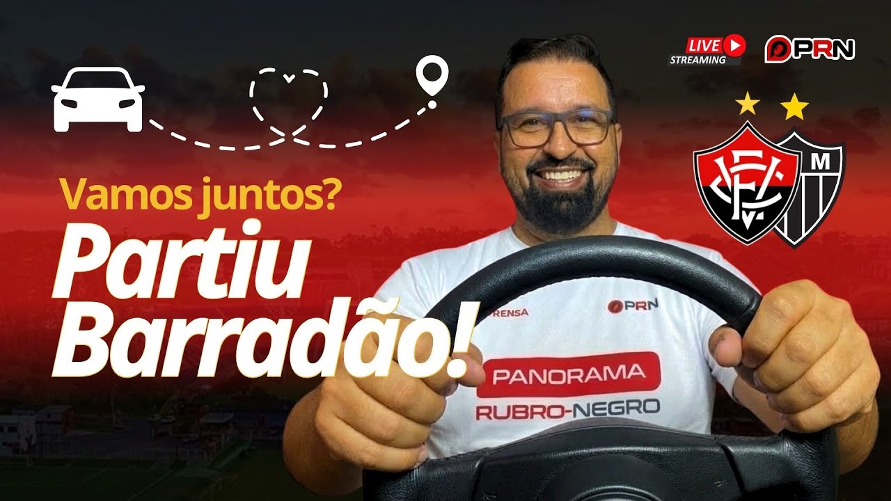 A CAMINHO DO BARRAD&Atilde;O! OLHA A EXPECTATIVA DA TORCIDA DO VIT&Oacute;RIA!