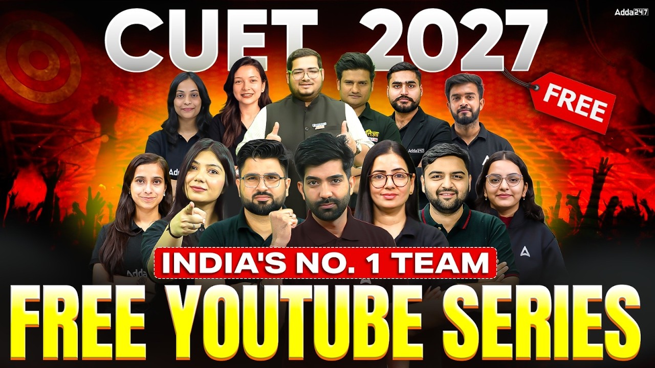 CUET 2027 FREE YouTube Series 🚀 | CUET 2027 Preparation | CUET Adda247