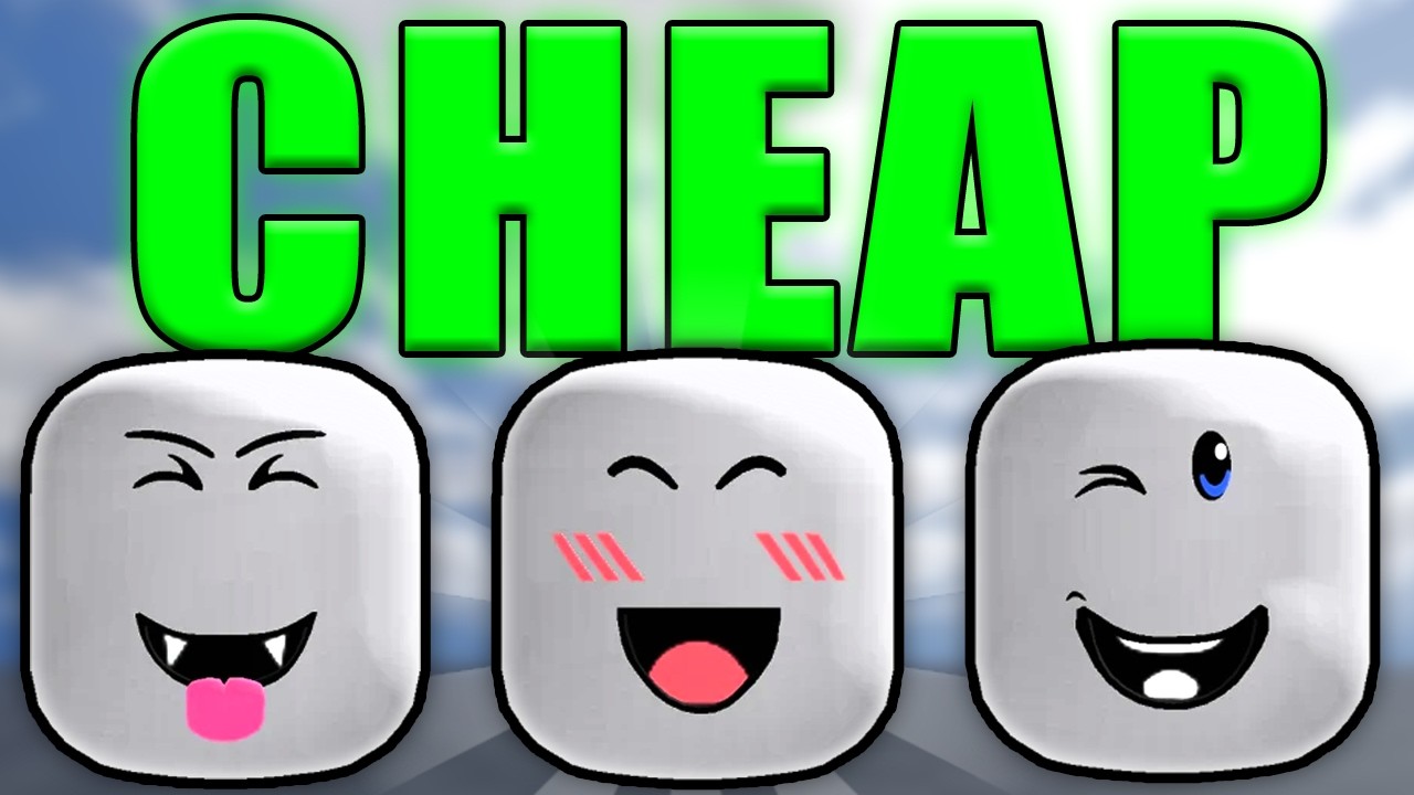 Лица, доступные в Roblox по сниженным ценам&hellip; Покупайте и избегайте их ради прибыли.