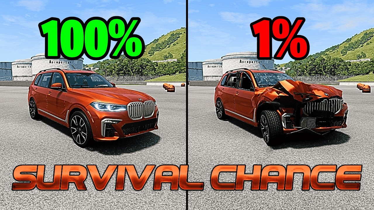 Realistic Survival Chance Crashes #272 | BeamNG.drive