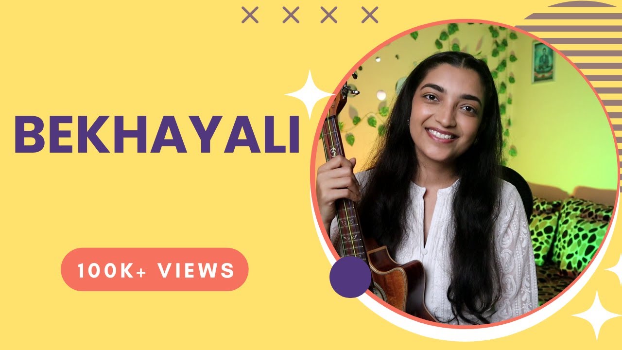 Bekhayali Ukulele Tutorial | Sayali Tank