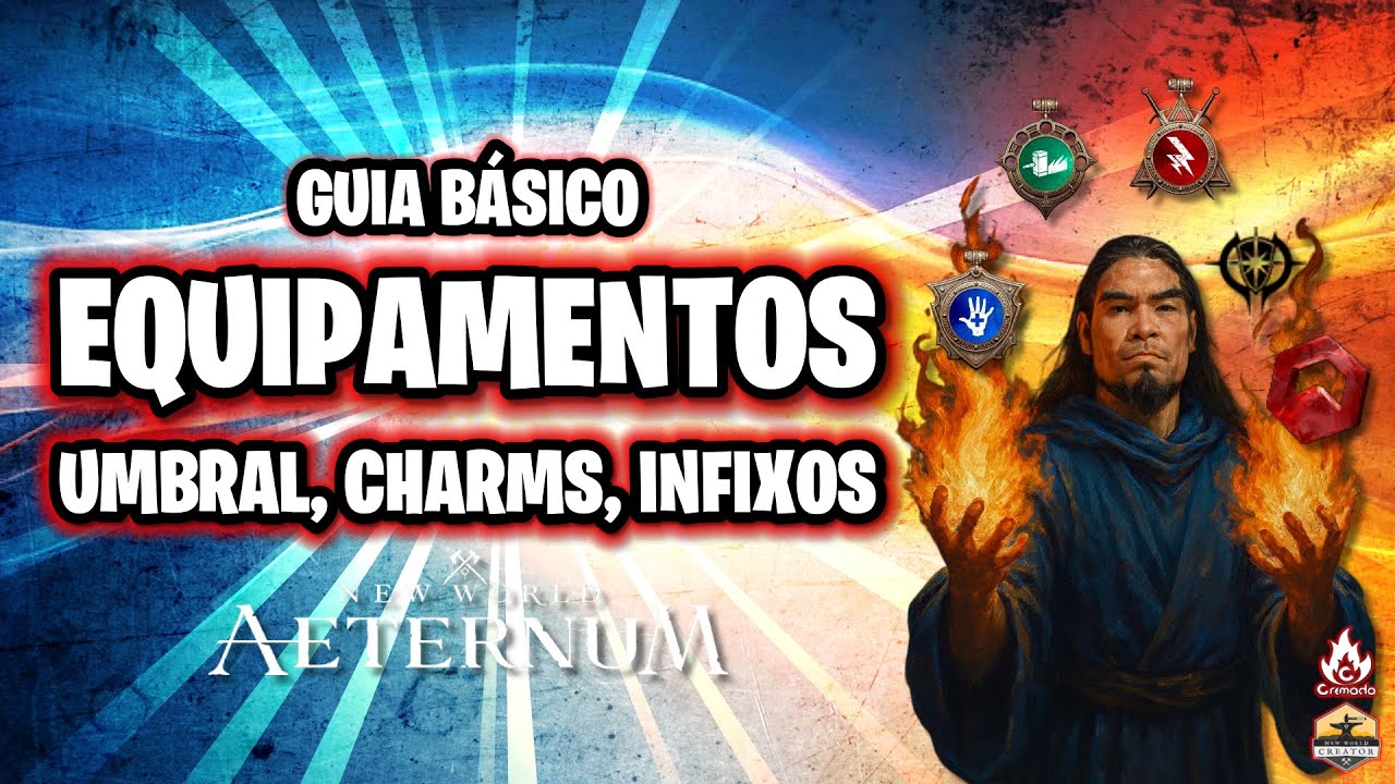 NEW WORLD: PROGRESSÃO ENDGAME - COMO CONSEGUIR EQUIPAMENTOS - CHARMS - UMBRAL - SET BONUS - INFIXOS