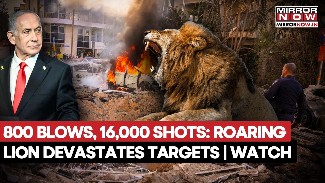 Operation Roaring Lion: IDF Confirms 800+ Strikes and 16,000 Munitions Used in Major Offensive