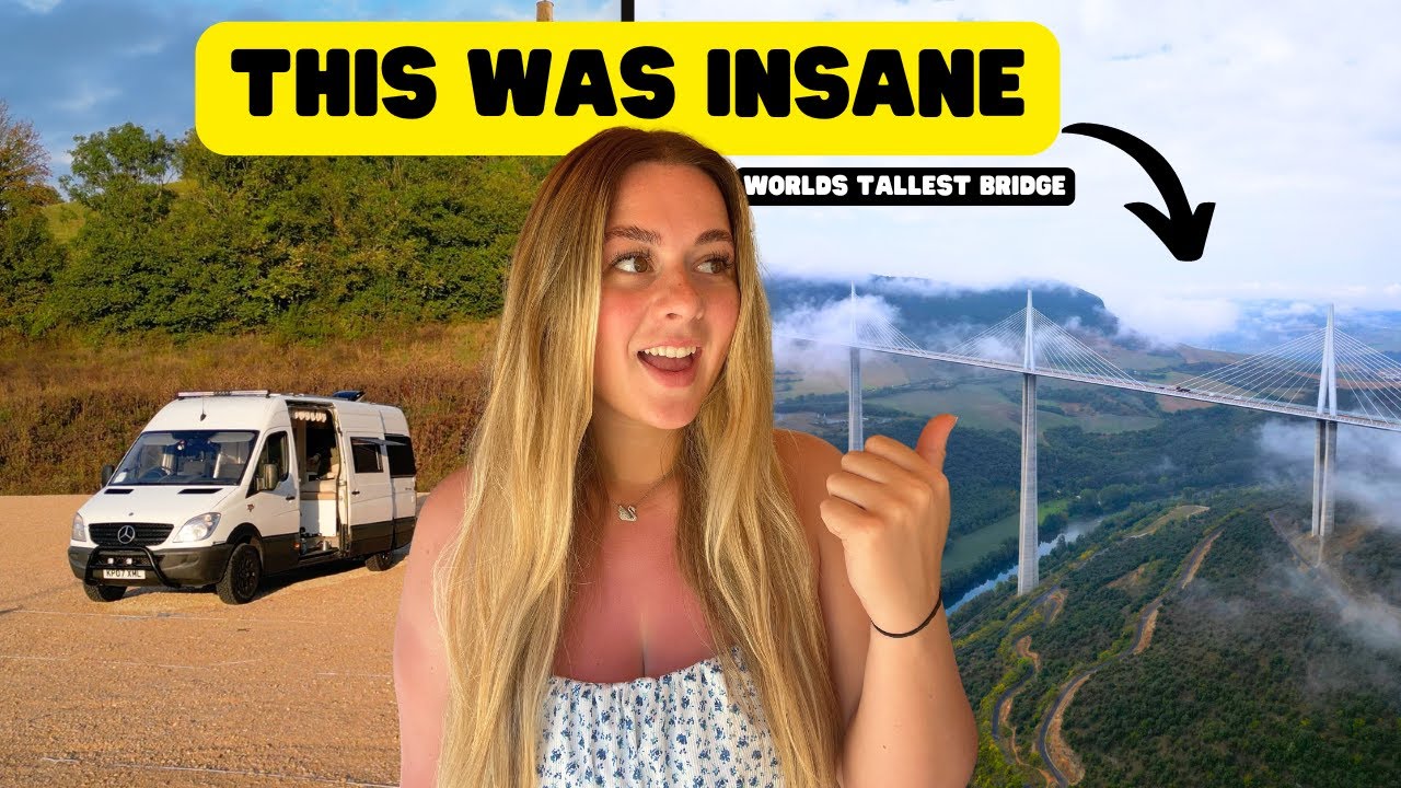 Crossing the WORLDS TALLEST bridge in our campervan | Van Life Europe
