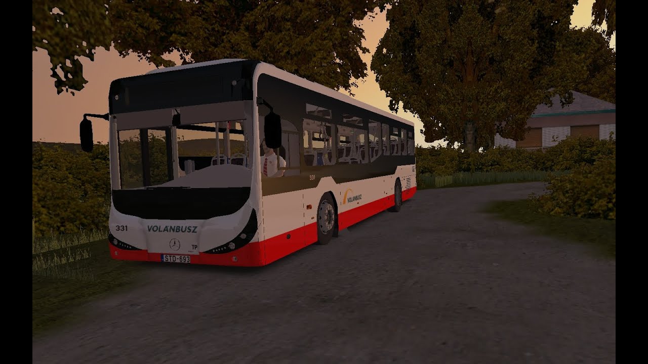 OMSI 2｜Dunántúl 3.0｜8128 ➤ Csabdi, Vasztély ➟ Bicske, vá.｜MB OC500LE｜Vértes-Volánbusz