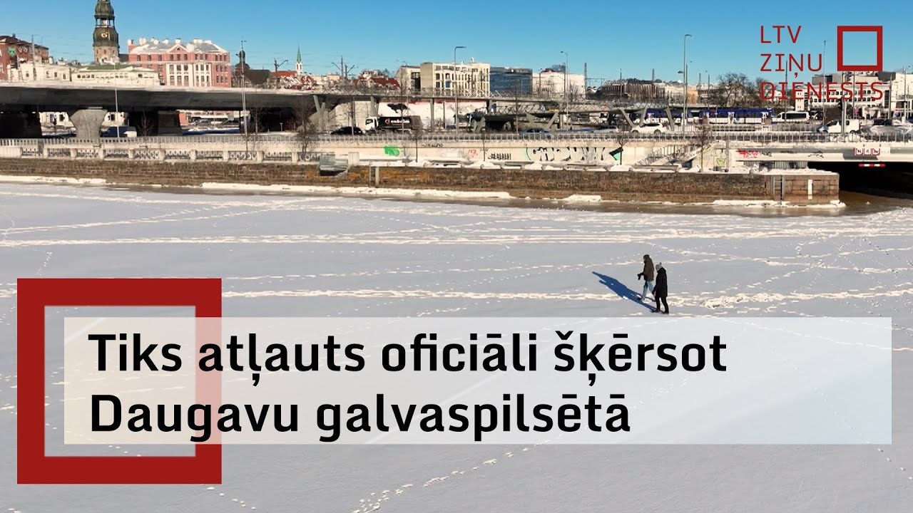 Hidrologi: Par savu drošību uz ledus atbildīgs esi vienīgi pats