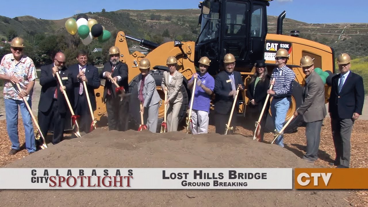 Lost Hills Bridge Improvements, Ground Breaking Ceremony