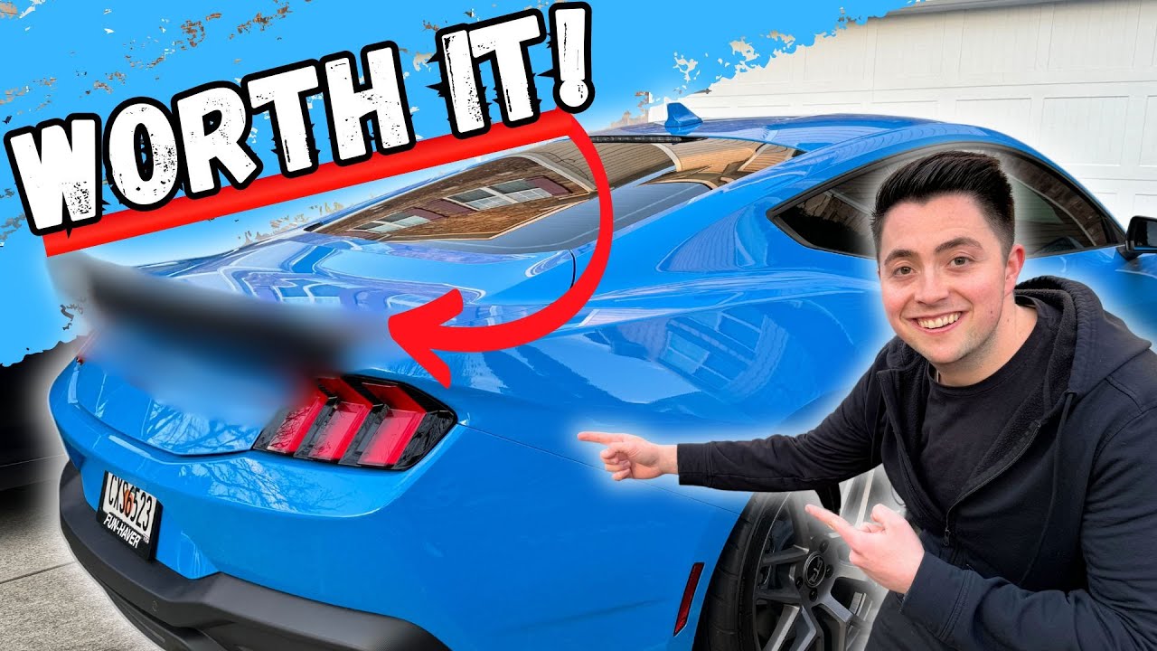 My 2024 Mustang GT Gets A Brand New Spoiler! Which Did We Choose?!