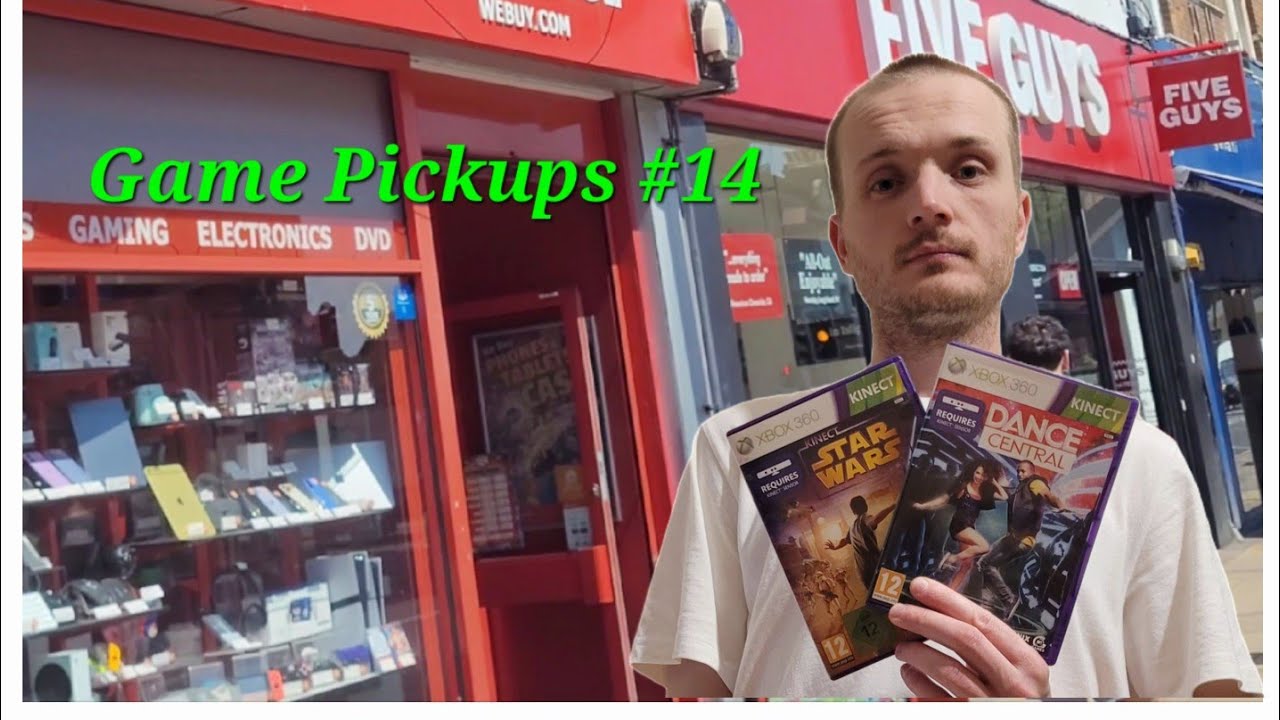 A Trip To WIMBLEDON CEX + Kinect Game Pickups - Game Pickups #14