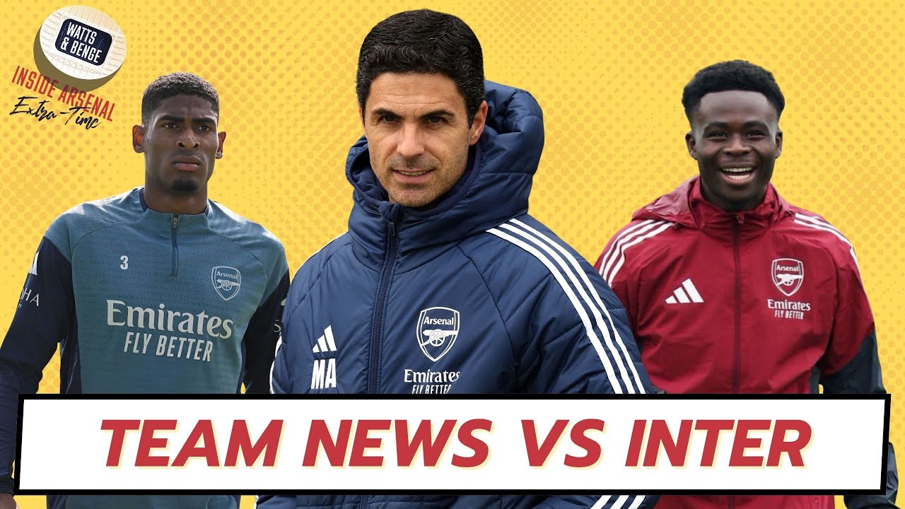Arsenal latest news: Saka trains | No Calafiori | Inter Milan preview | Forest reflections