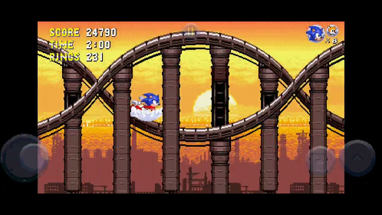 Sonic triple trouble 16-bit - sunset park act 1, 2 & 3