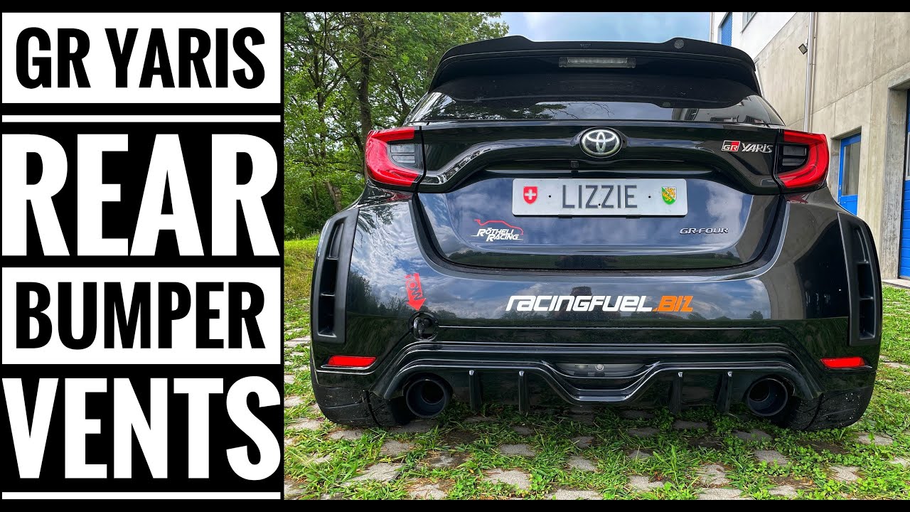 Toyota GR Yaris - Rear Bumper Vents