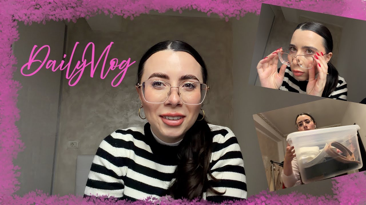 Vlog 💗 Laminare sprâncene | Așezăm curele & mici cumpărături Pepco + DM