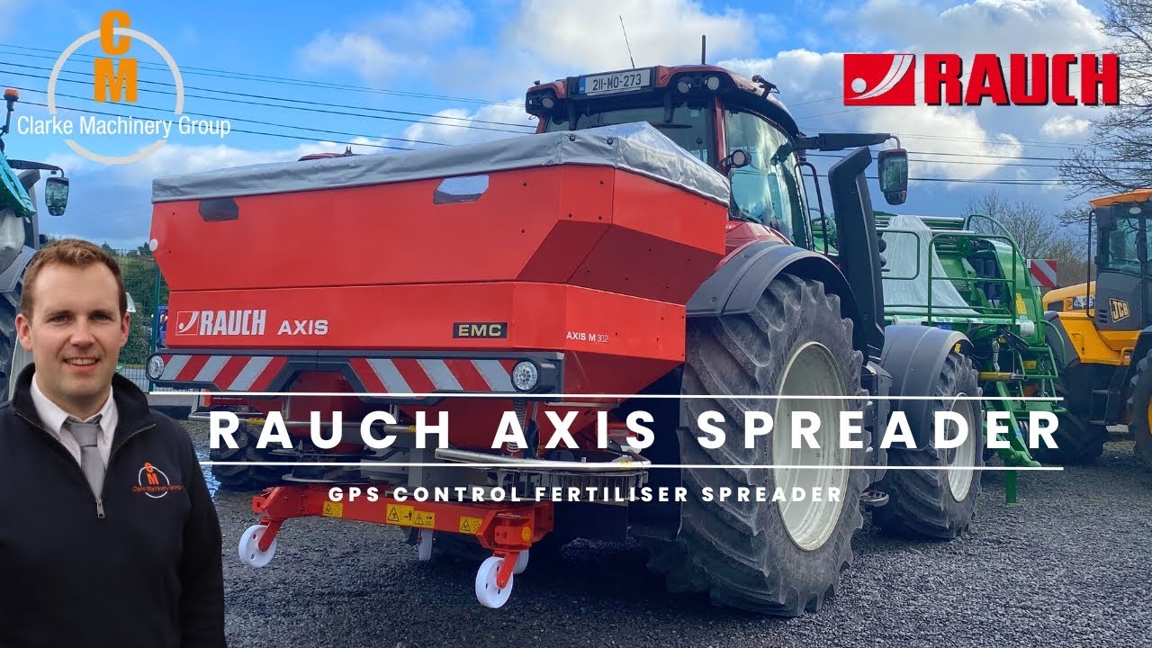 Fertilizer Spreader - GPS Controlled Rauch Axis M 30.2 EMC - TAMS Grant Approved