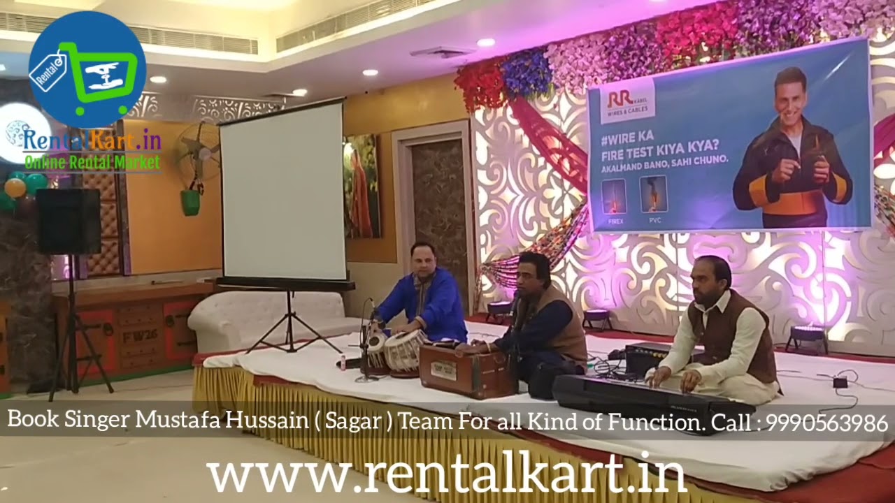 Soulful Rendition of Mere Rashke Qamar by Mustafa Hussain & Team | Rentalkart.in