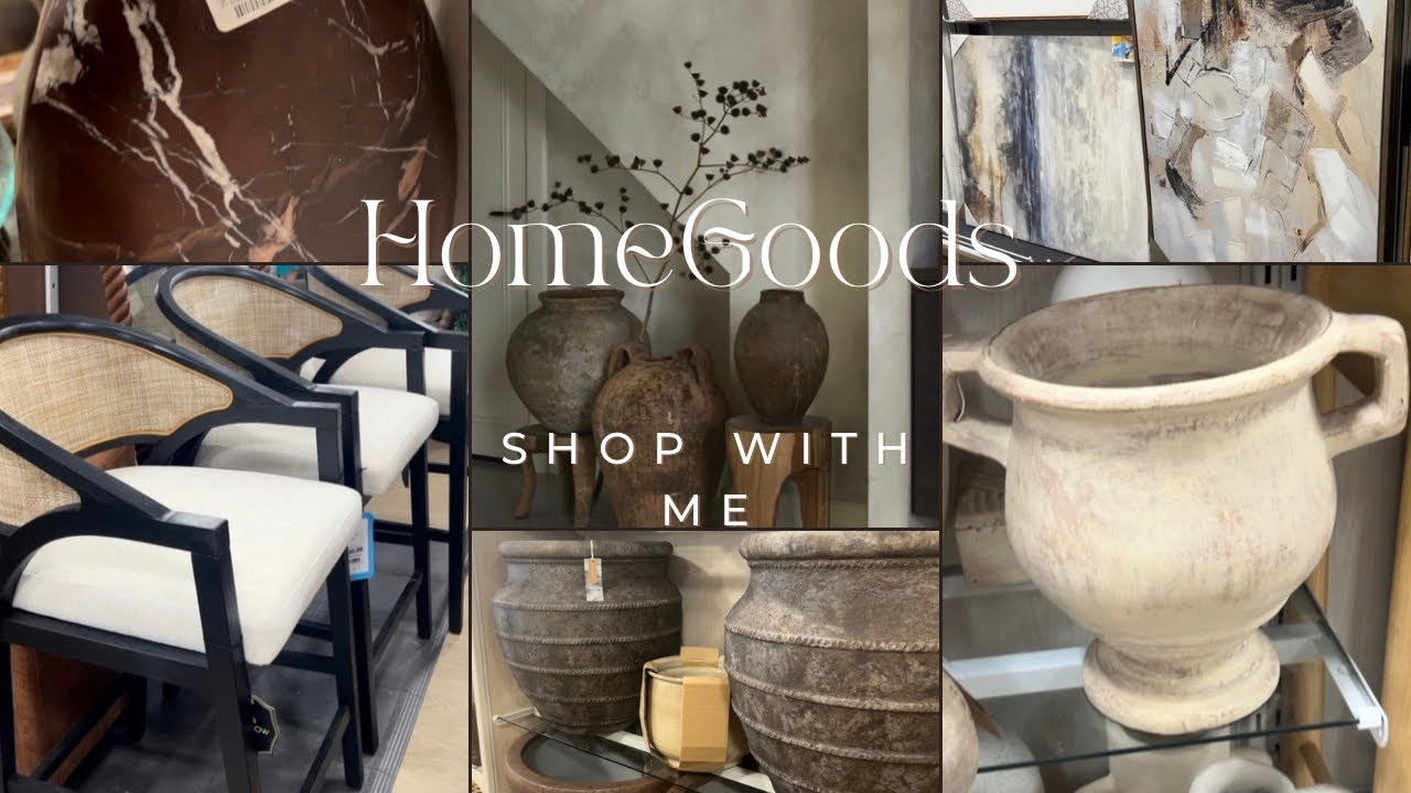 HomeGoods Shop With Me || New Home Decor Shopping || High-End Home Decor Dupes