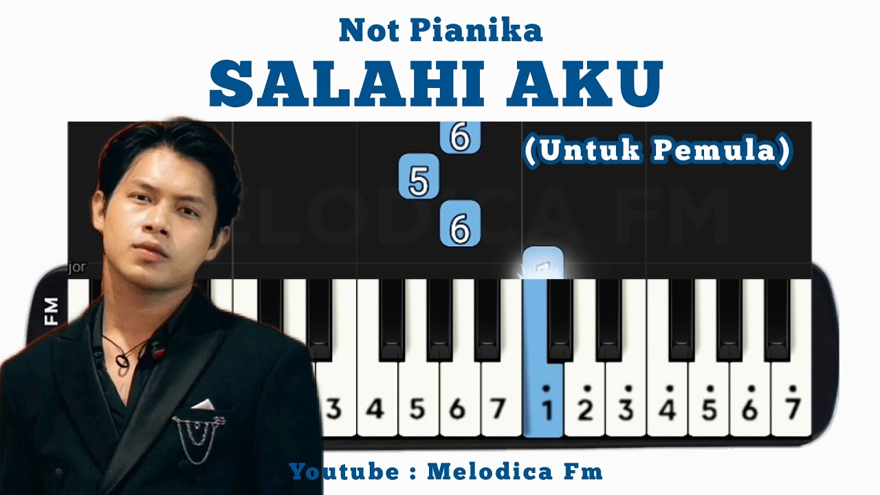 Salahi Aku - Rony Parulian | Not Pianika + MIDI 