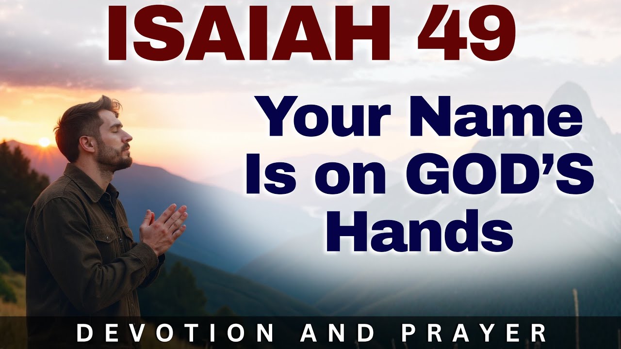 Your Name Is Carved Into God’s Hands | A Life-Changing Prayer of Identity and Hope (Isaiah 49:16)