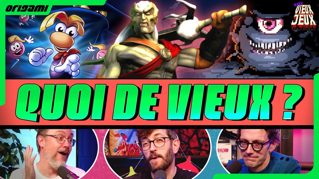 Actus Rétro 🕹️ Rayman le trentenaire, Legacy of Kain dans la hype, NIGHT STRIKER GEAR #QuoiDeVieux