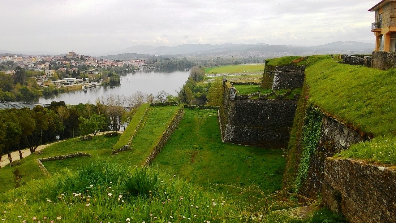 Travel ideas. The North of Portugal, town fortress Valença do Minho