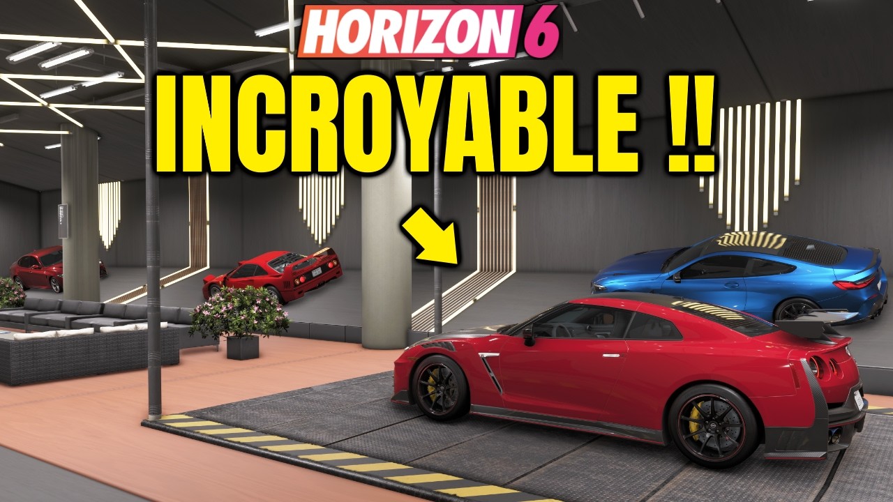 FORZA HORIZON 6  : les MEILLEURS GARAGE CUSTOMIS&Eacute;S ( ET LES PLUS BELLES MAISONS PERSONNALIS&Eacute;ES ! )
