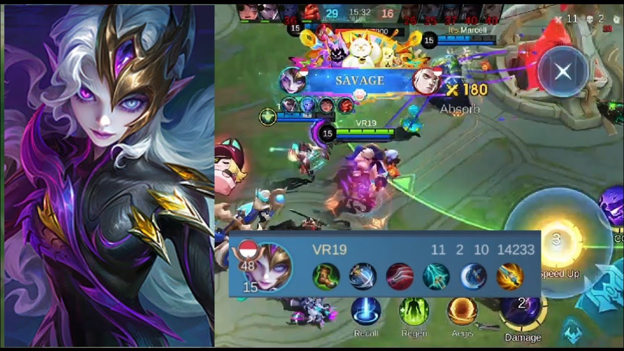 gameplay obsidia mlbb #mobilelegends #mlbb 