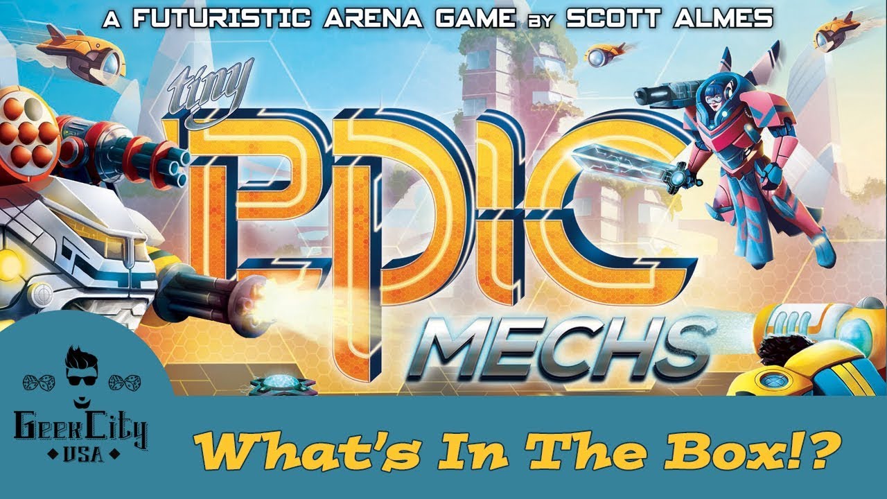 What's In The Box!?: Tiny Epic Mechs Deluxe