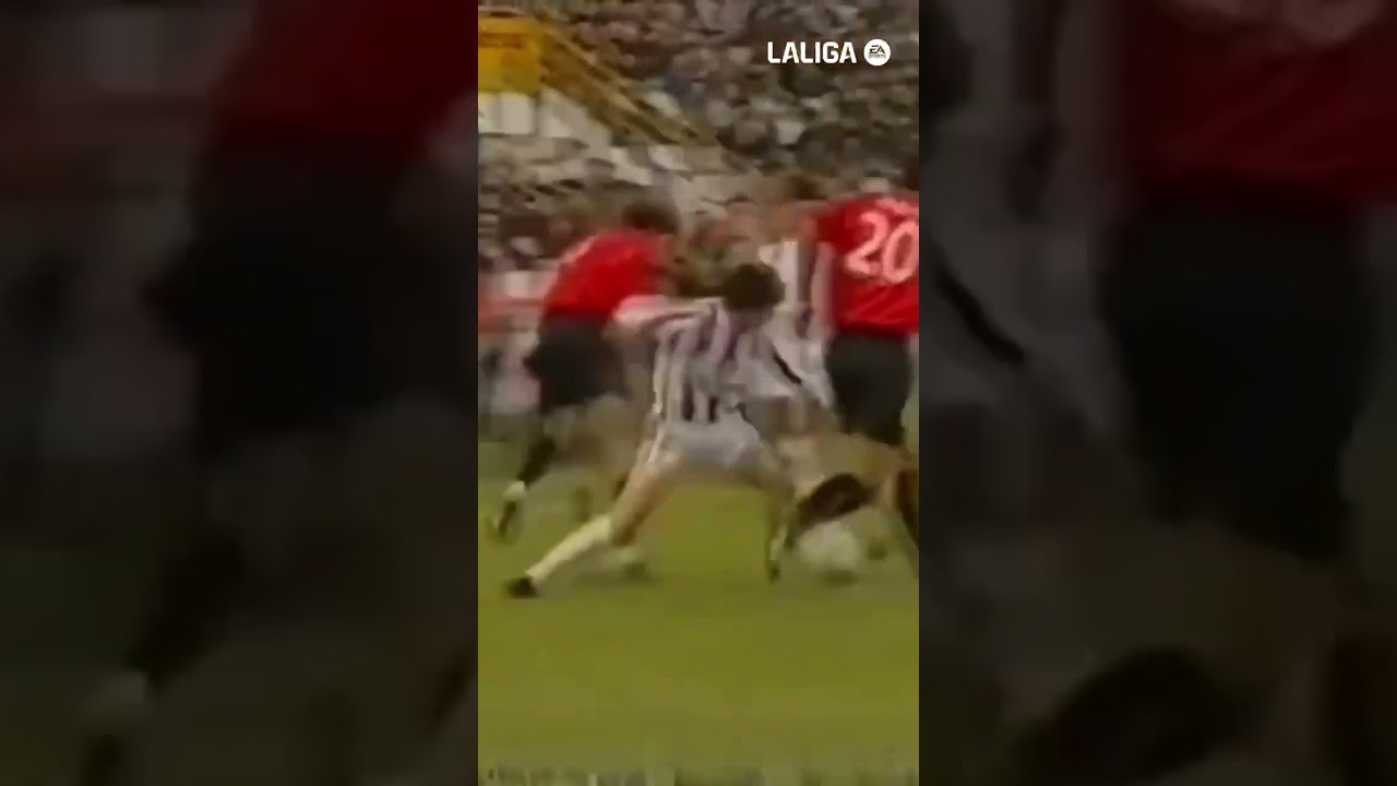 Se cumplen 23 a&ntilde;os del jugad&oacute;n de Tote para asistir de rabona a Fernando #HistoriaBlanquivioleta