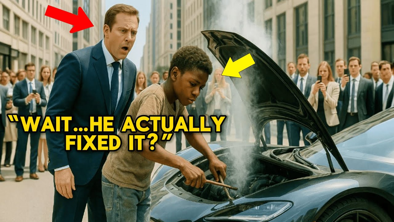 “I Can Fix It.” A Black Poor Boy Helped a Billionaire — Then Taught Him Something Money Never Could