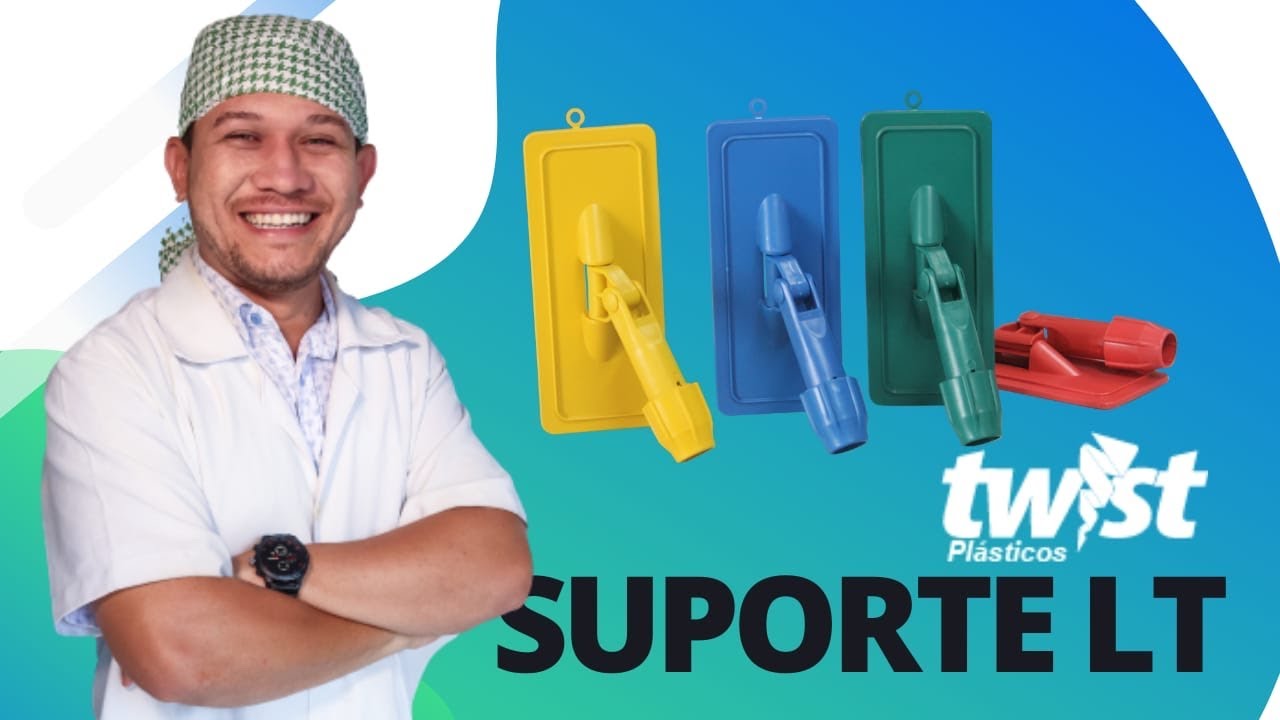 Equipamento profissional para esfregação na Limpeza- SUPORTE LT