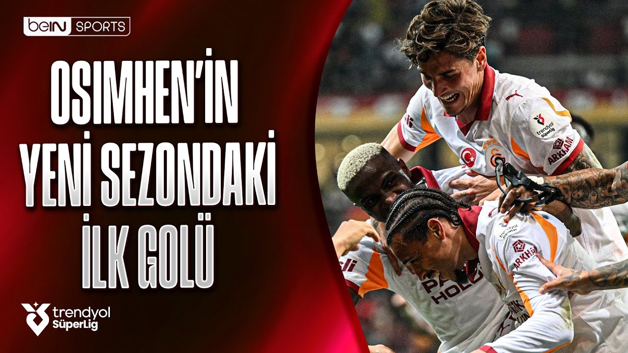Zaniolo'nun Asisti Osimhen'in Gol&uuml; | Kayserispor - Galatasaray | Trendyol S&uuml;per Lig