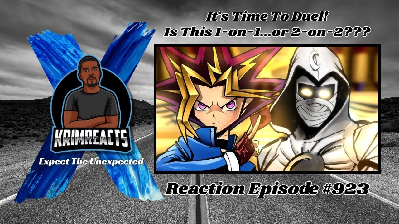 Yugi Moto Vs. Moon Knight Rap Battle REACTION | KrimReacts #923
