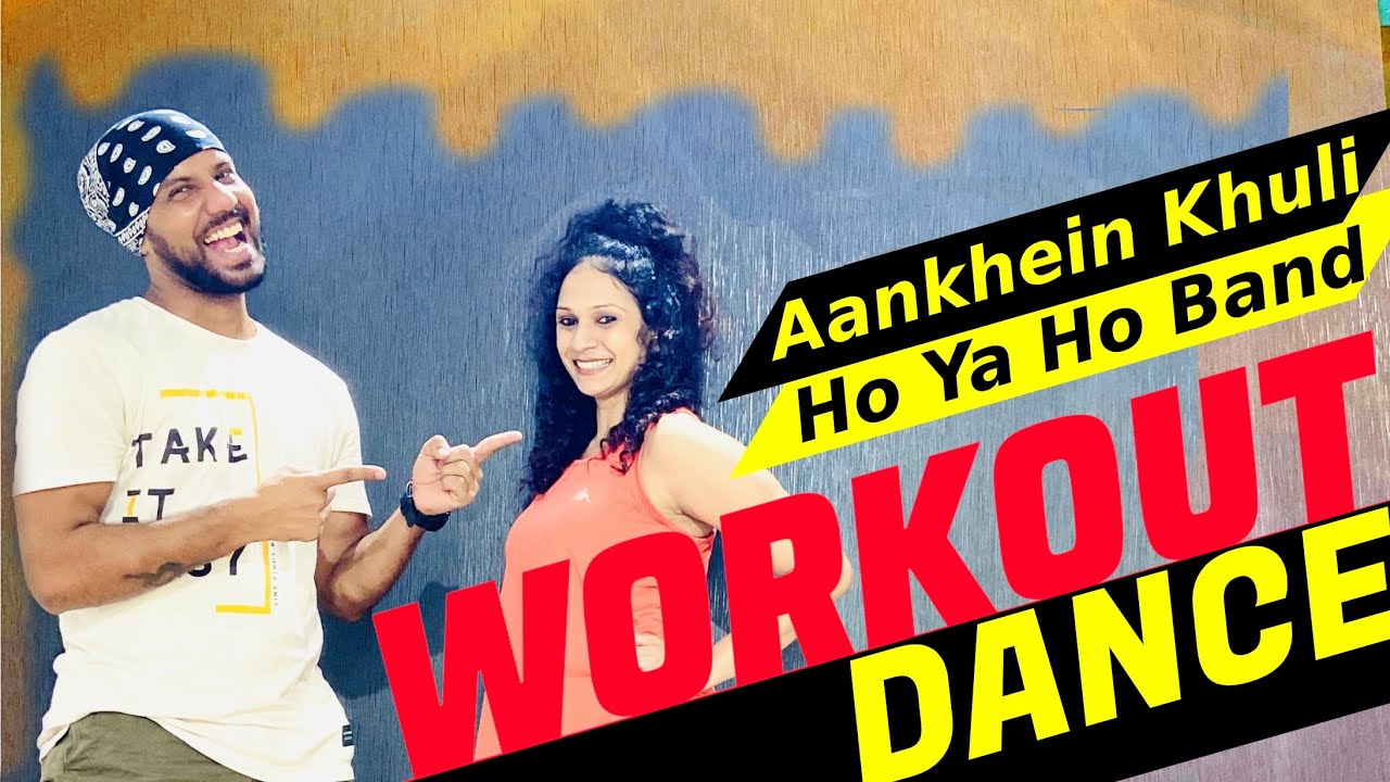 Aankhen Khuli Ho Ya Ho Band Bollywood Dance Fitness Workout Choreography | FITNESS DANCE With RAHUL