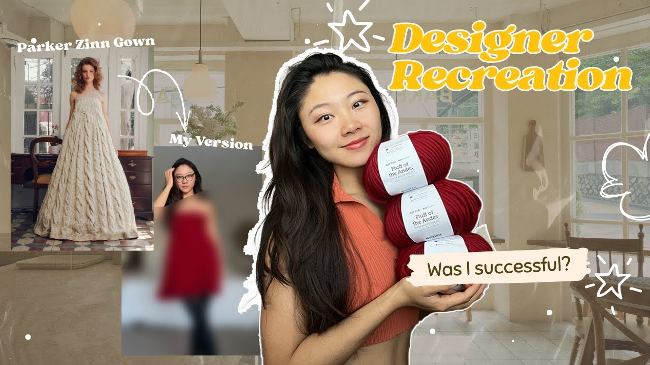 I recreated a DESIGNER dress...