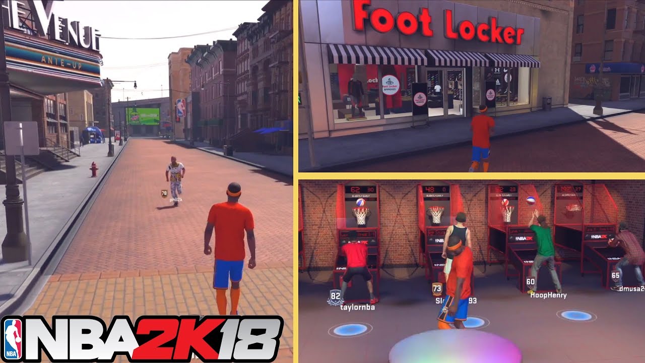 NBA 2K18 Playgrounds Tour and Breakdown Gameplay HD!