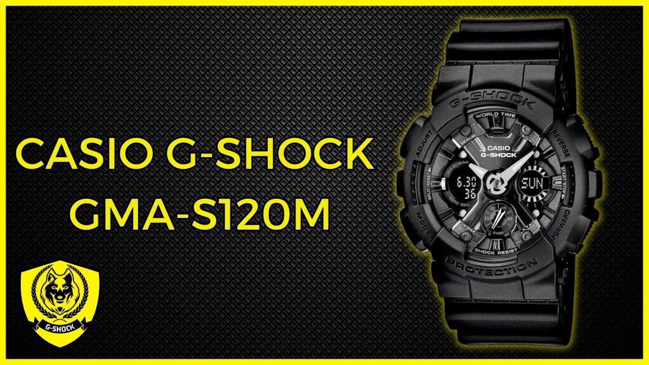 Relógio Casio g-shock GMA-S120MF-1ADR