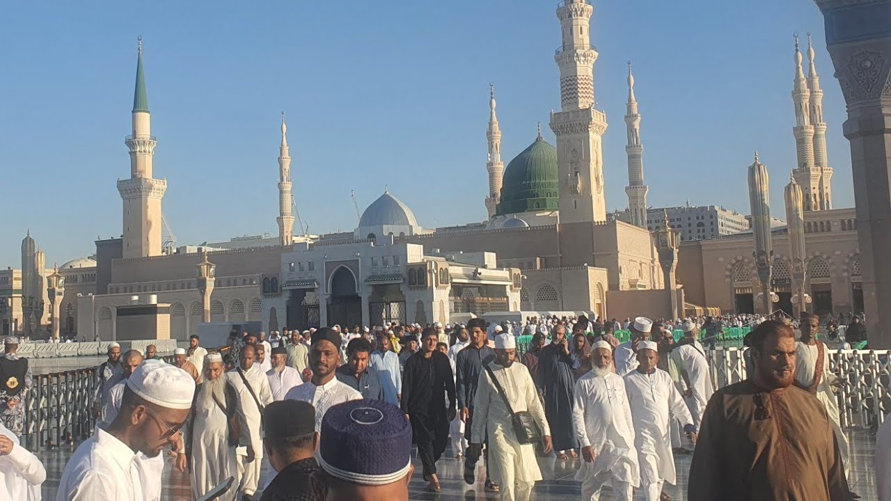 12 Rabi Ul Awal in Madina in Masjid Nabawi shareef 
