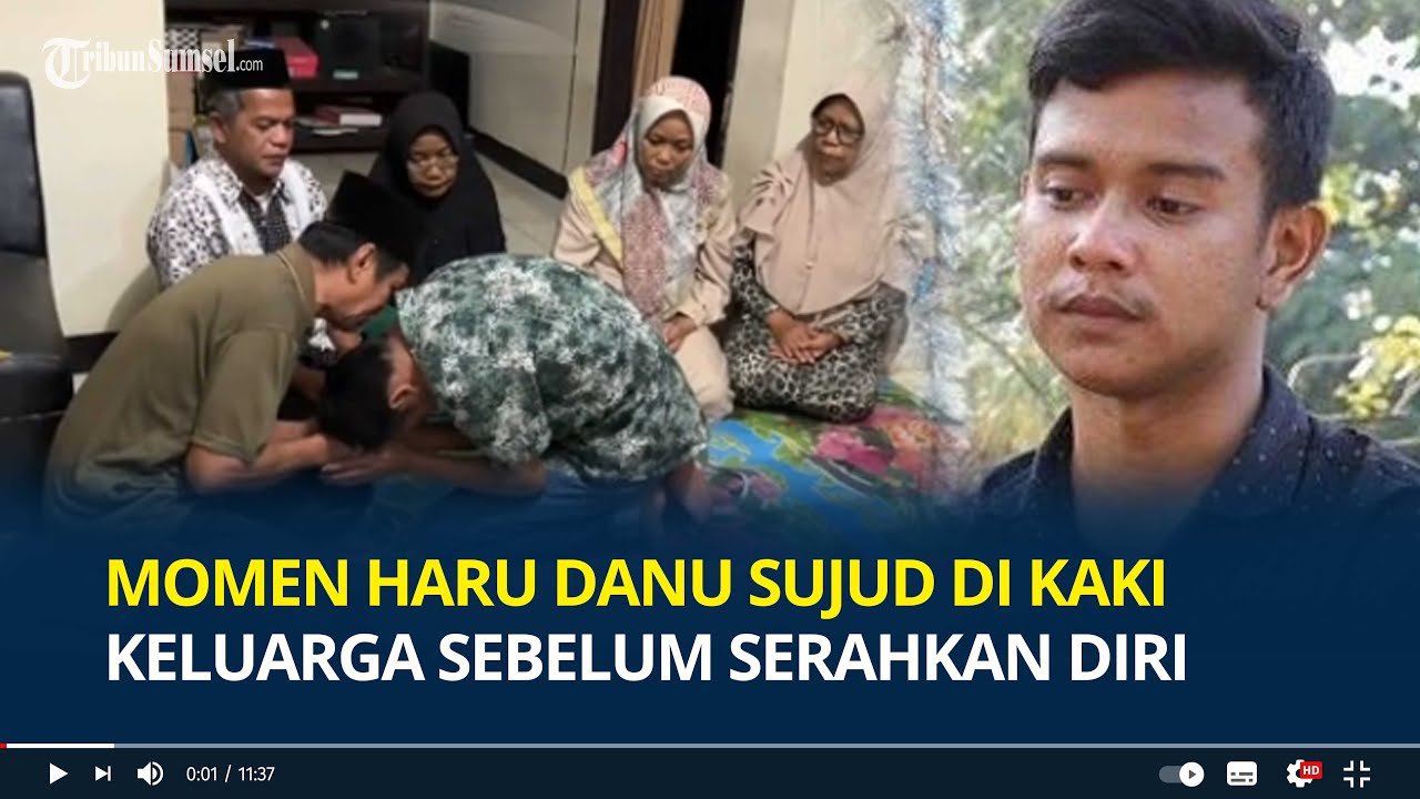 Momen Haru Danu Tersangka Pembunuhan Ibu & Anak Subang Sujud di Kaki Keluarga sebelum Serahkan Diri