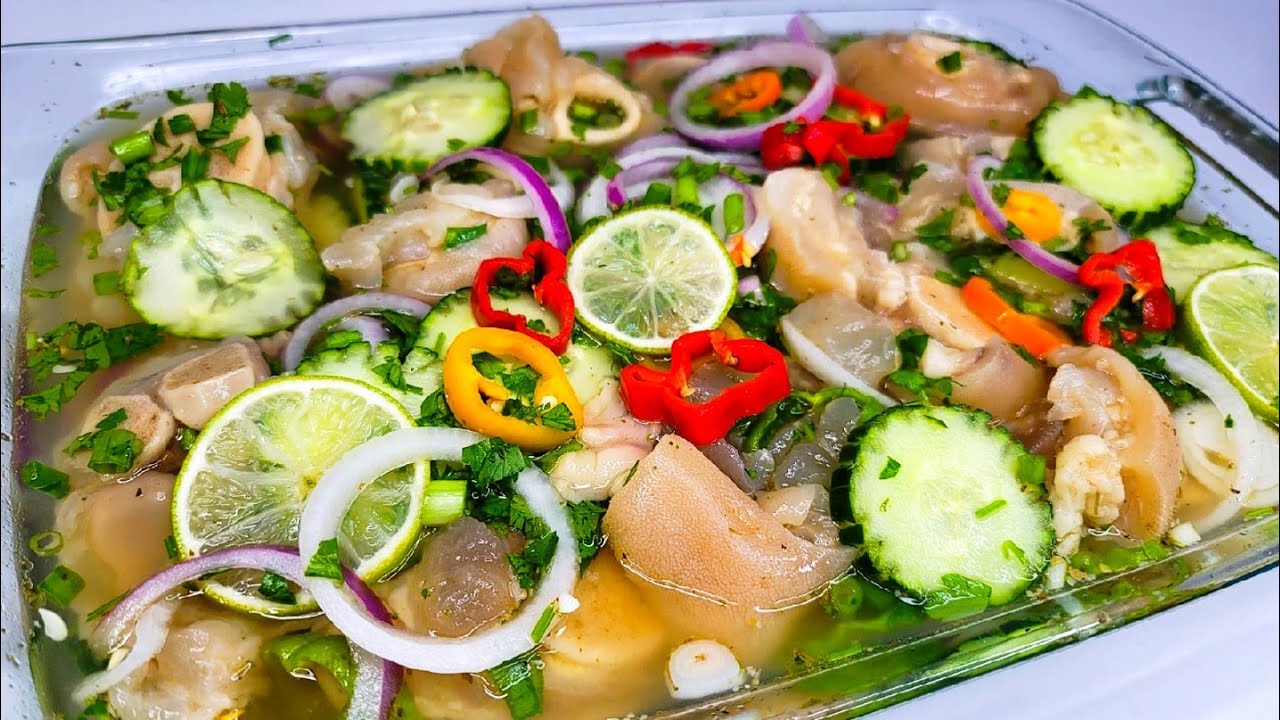 Guyanese cow foot souse | recipe