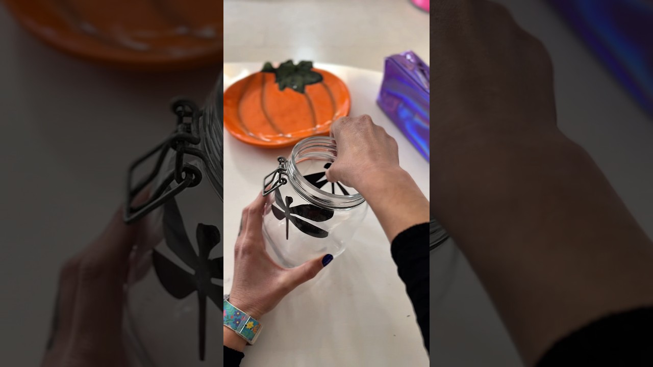 Y&rsquo;a pas besoin de beaucoup #tuto #deco #decoration #halloween #pascher #rapide #facile #upcycling