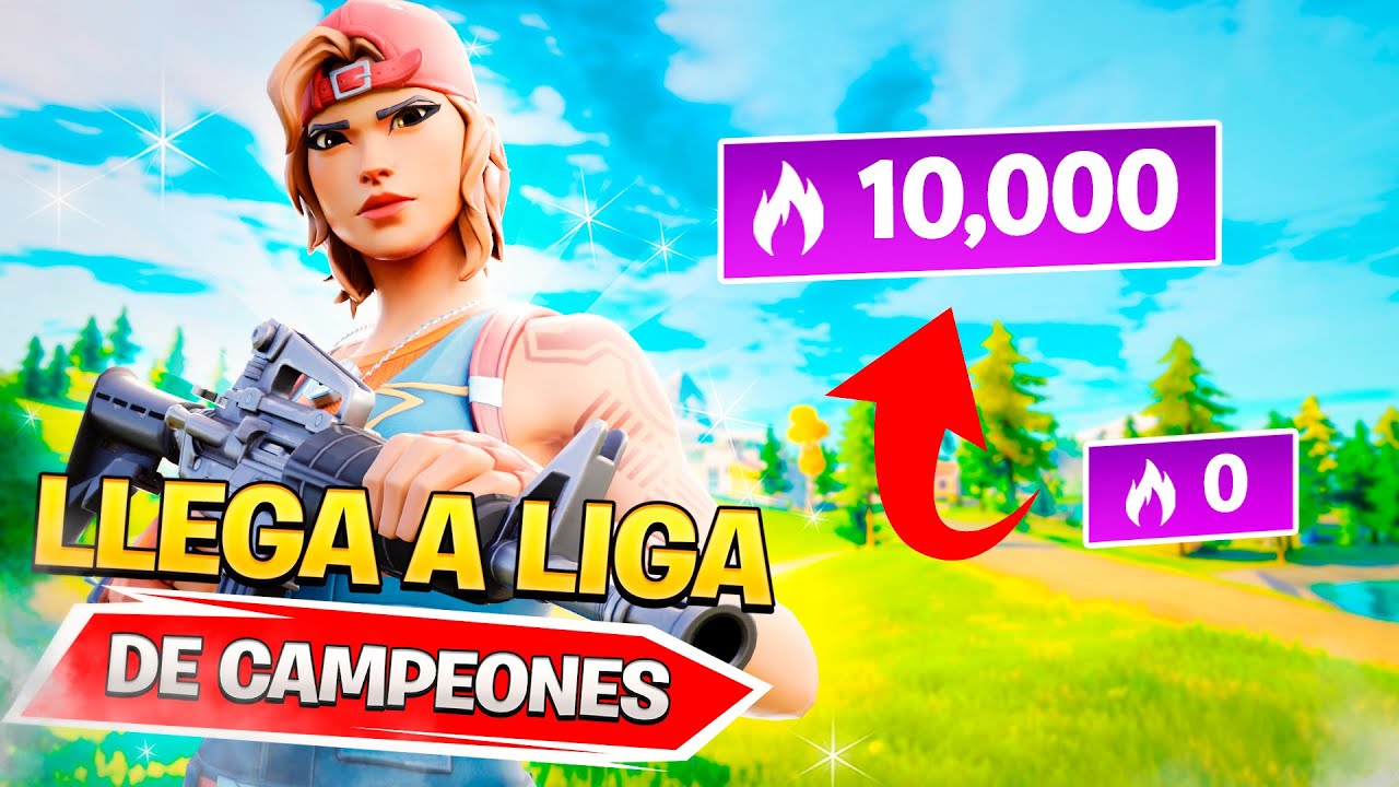 COMO SUBIR PUNTOS EN ARENA *RÁPIDO* en FORTNITE TEMPORADA 5  - LLEGA A LIGA DE CAMPEONES FÁCILMENTE
