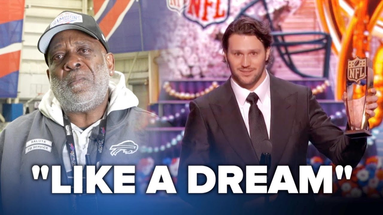 Meet Slick Rick from the Buffalo Bills mail room; name dropped by Josh Allen in MVP speech