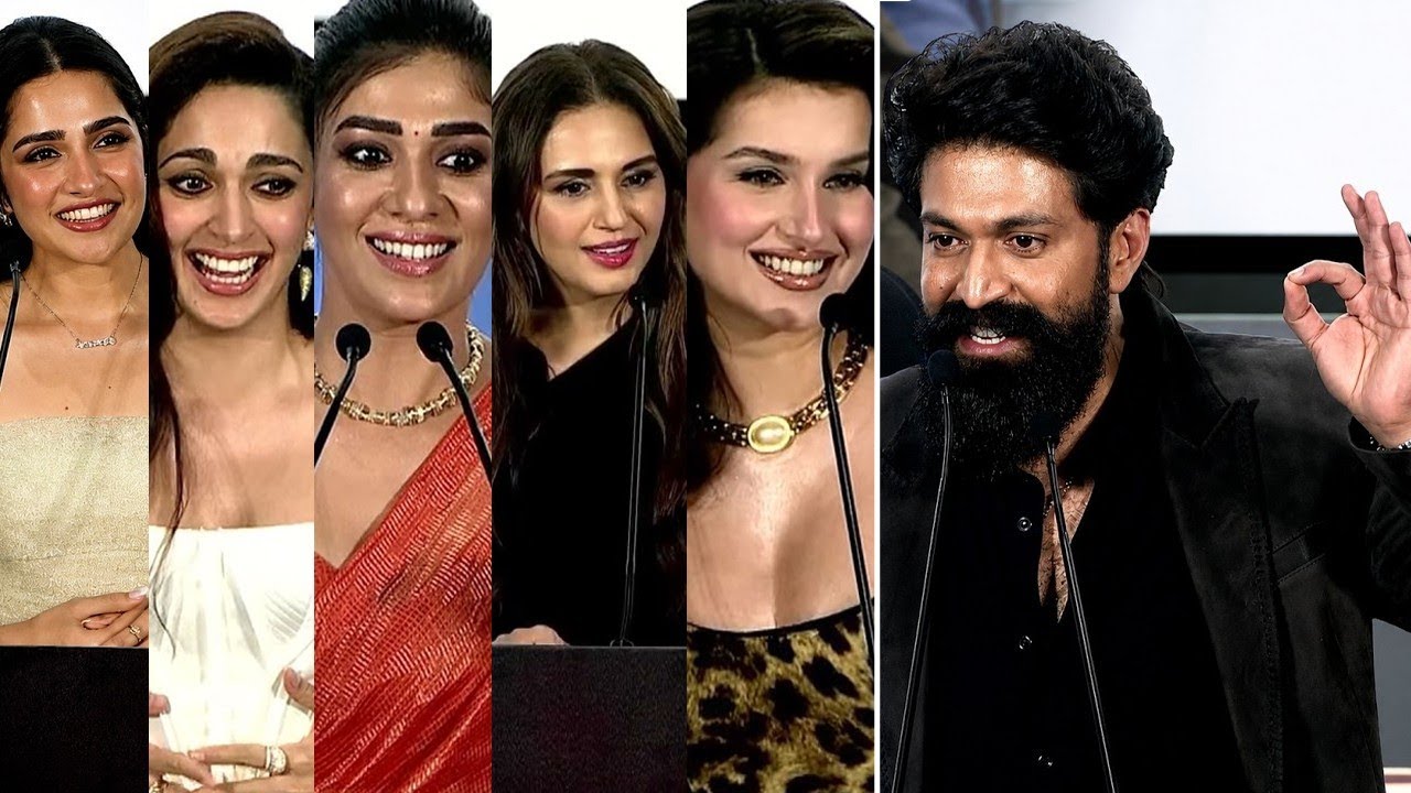 Rocking Star Yash Mind Blowing GOOSEBUMPS Speech at Toxic Trailer Launch Event | Geetu Mohandas